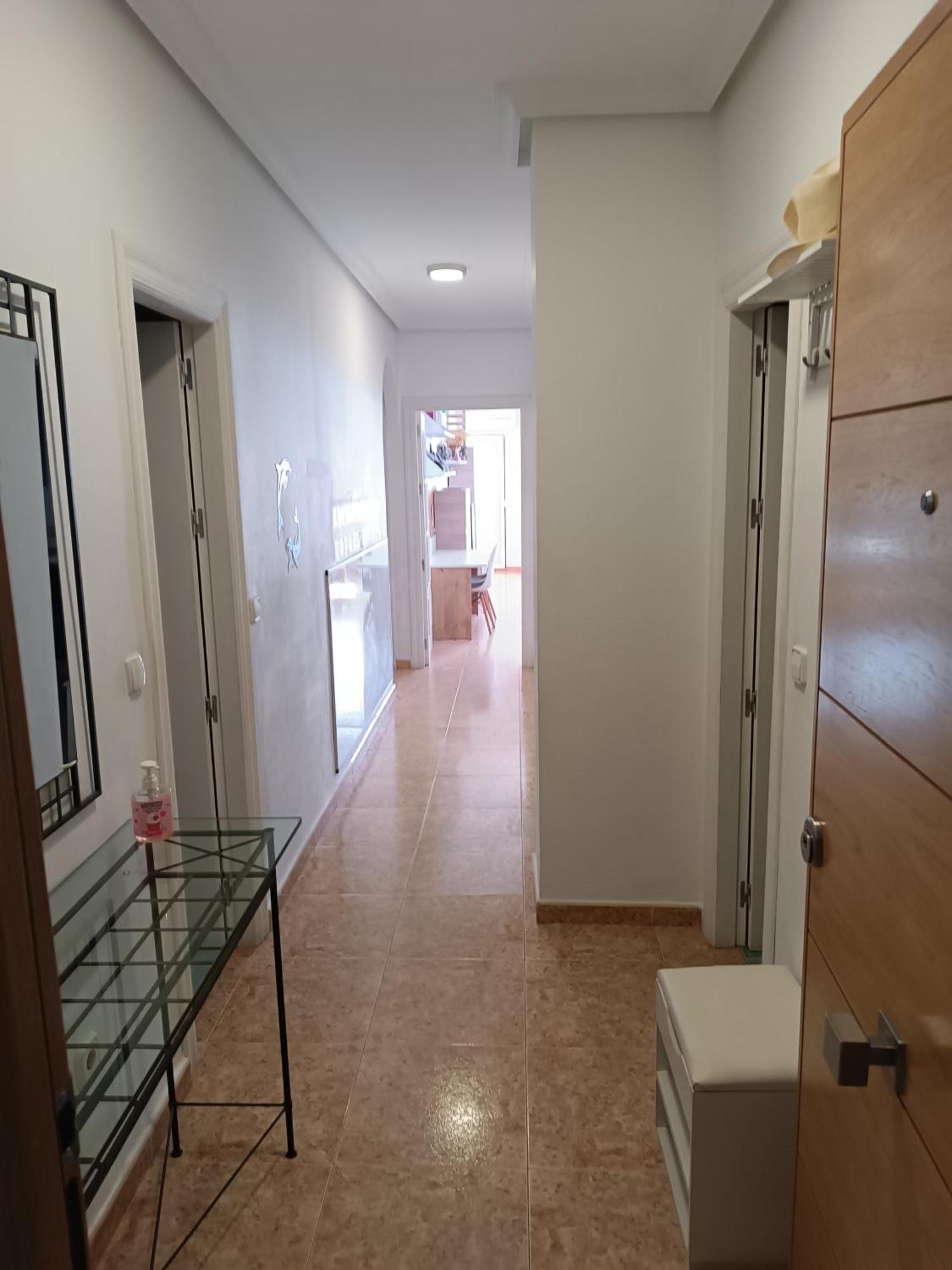 Piso Primera Linea Playa Almería Exterior foto